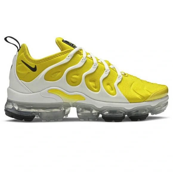 Nike Air VaporMax Plus in Vibrant Yellow and White - Picture 3 of 11